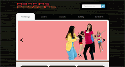 Desktop Screenshot of dancingpassions.com